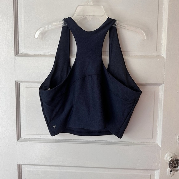 Old Navy Active Cloud+ Heather Blue Padded Sports Bra Light Support NWT XL - Picture 15 of 17